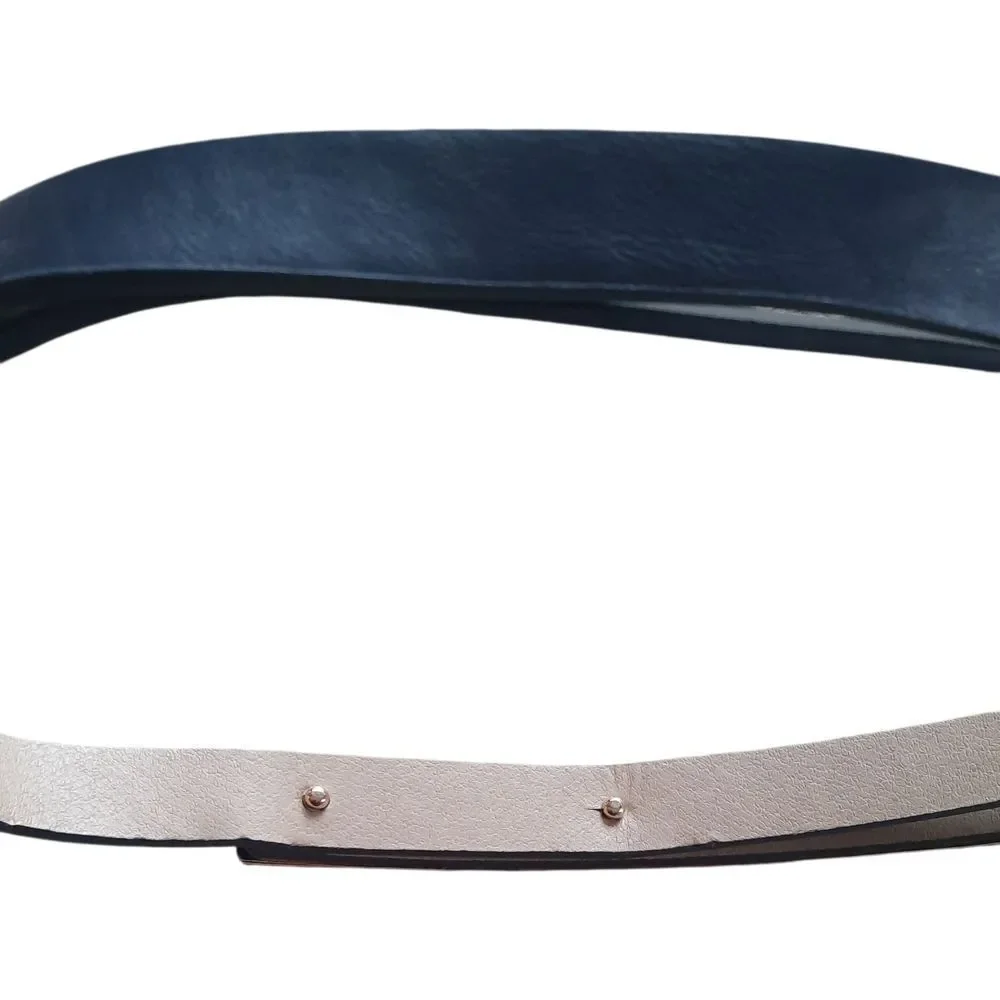 The Limited Dual-Tone Navy and Tan Belt